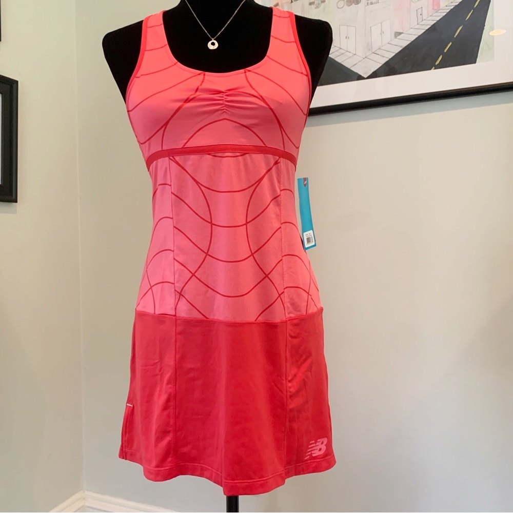 NWT New Balance Racerback Athletic Tennis Dress Small S